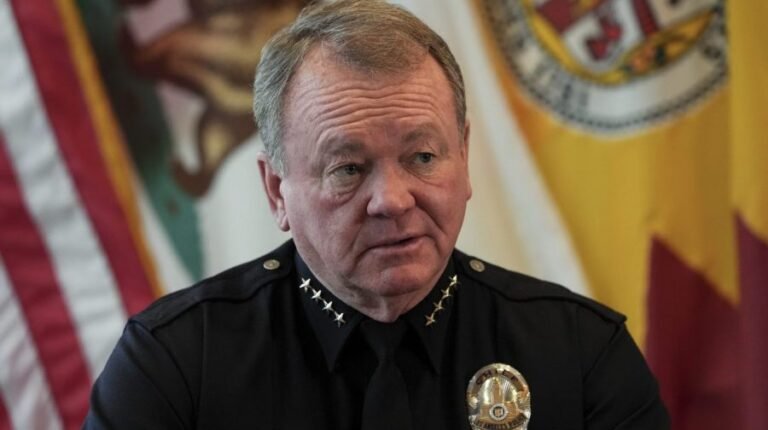 LAPD chief pushes back on Trump's claim National Guard was necessary to quell LA protests