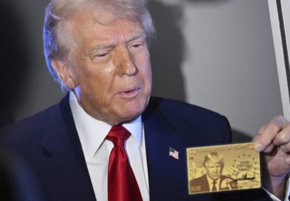 Trump launches web site for 'gold card'