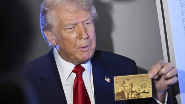 Trump launches web site for 'gold card'