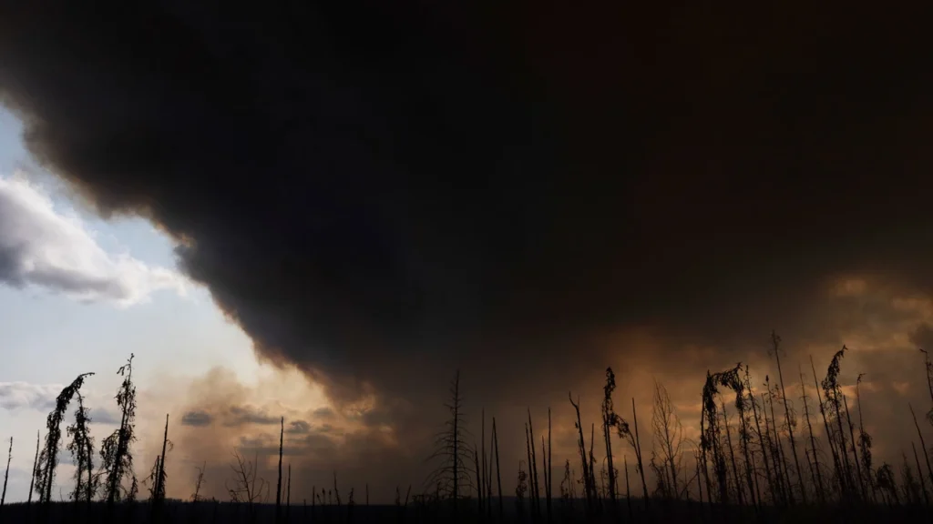 Canada’s wildfire season is off to a destructive start. This satellite data shows just how bad
