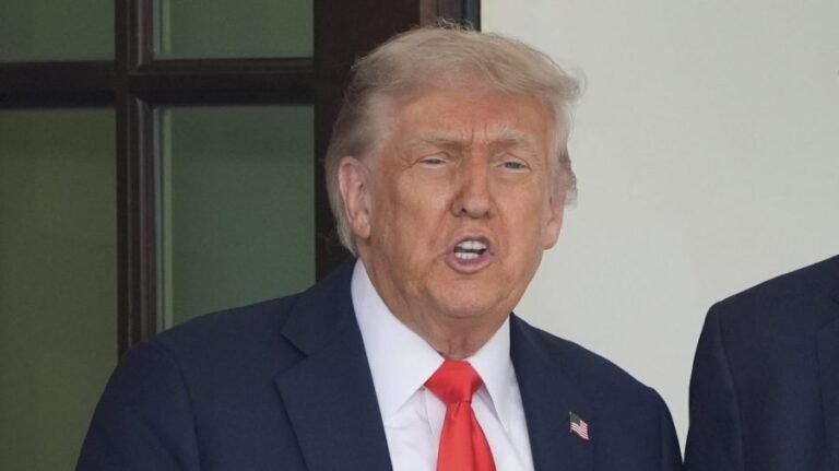 Trump says he's meeting with military leaders at Camp David