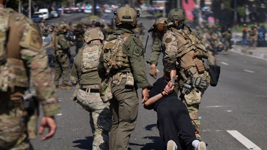 Trump deploys National Guard to quell Los Angeles ICE raid protests