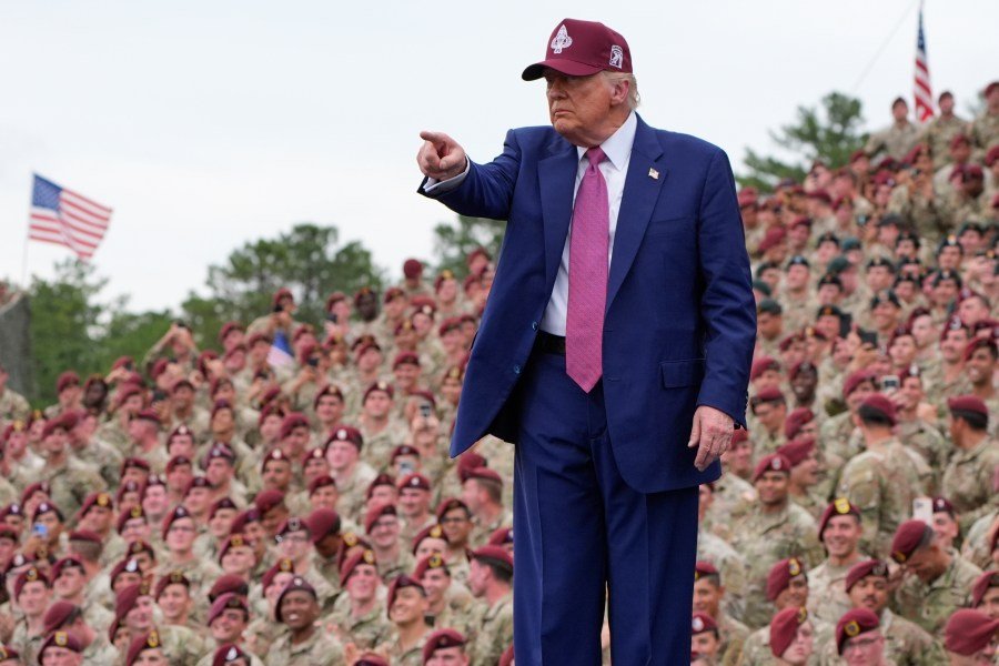 Whole Hog Politics: Trump enlists the military for politicsĀ
