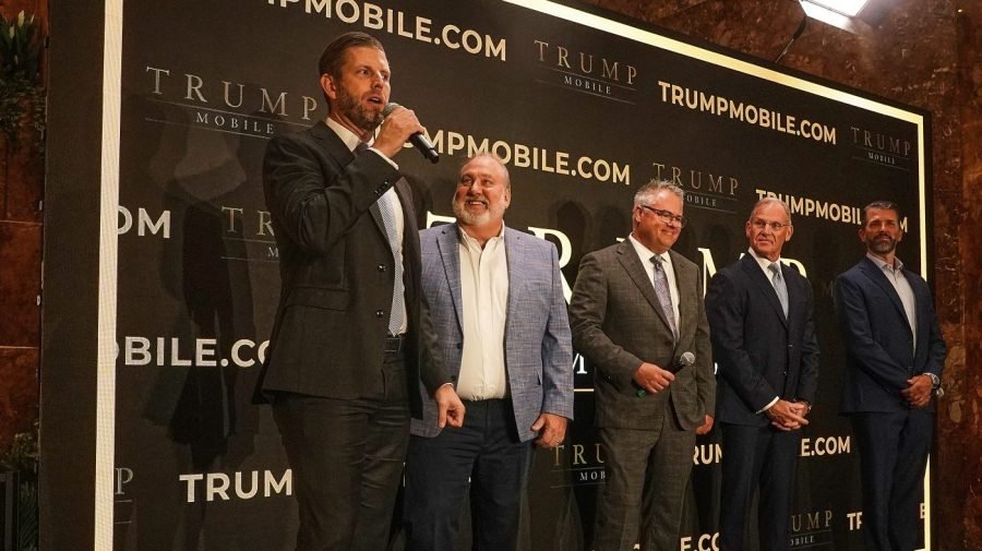 Trump's sons launch $47 mobile phone business