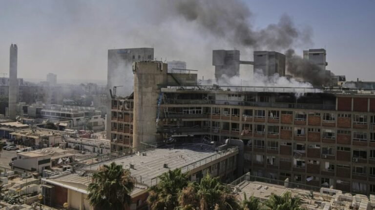 Israel accuses Iran of war crimes after missile strikes hospital