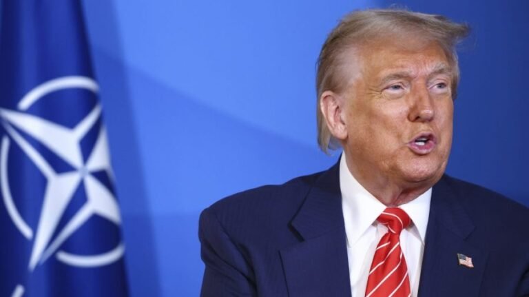 Watch live: Trump gives remarks from NATO summit