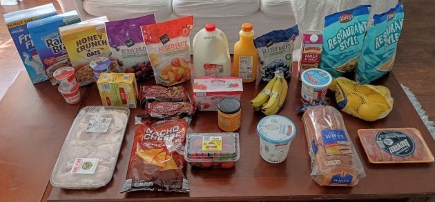 Brigette’s 129 Grocery Shopping Trip and Weekly Menu Plan for 5!