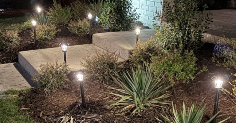 Solar Pathway Lights 10-Pack Only $42.49 Shipped on Amazon – Just $4.25 Per Light!