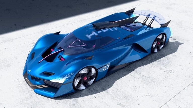Alpine Alpenglow hypercar to make production with V6 hybrid power