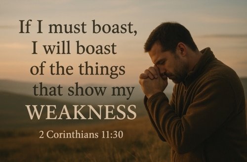 Boasting About Weakness – 2 Corinthians 11:30