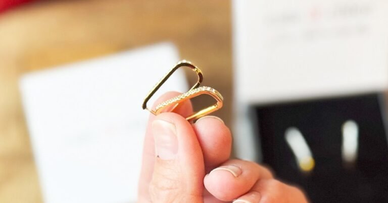 Cate & Chloe Square Hoop Earrings w/ Swarovski Crystals Only $14.99