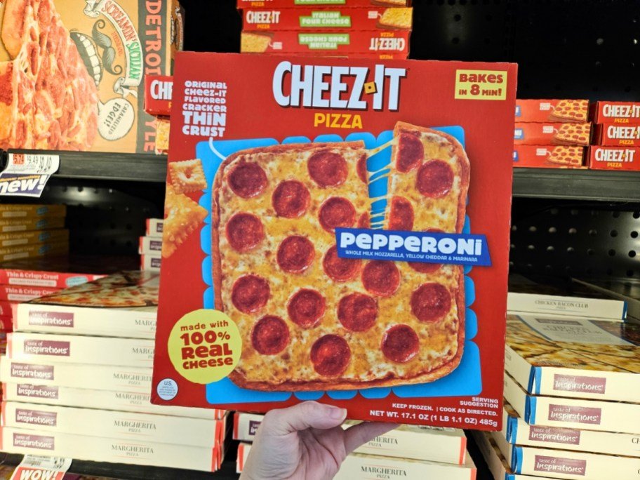 Yes, Cheez-It Really Made a Frozen Pizza! Would You Try It?