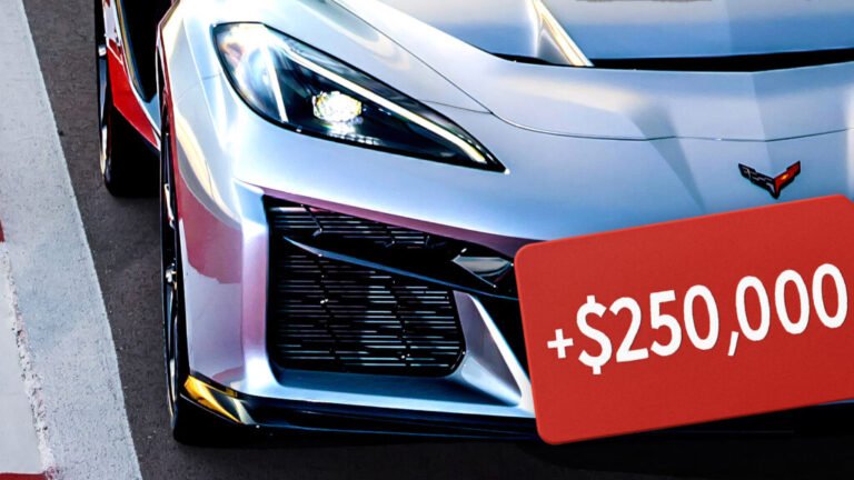 Would You Really Spend $250,000 Or More On A Chevy Corvette?