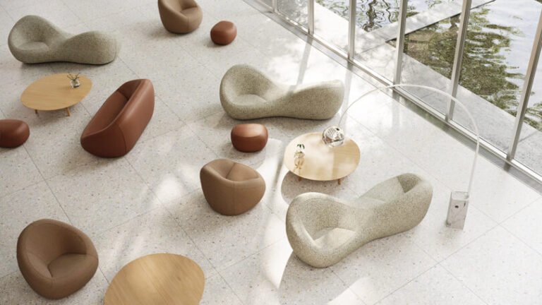 Jean Nouvel Introduces Curvy Seating That References Nature