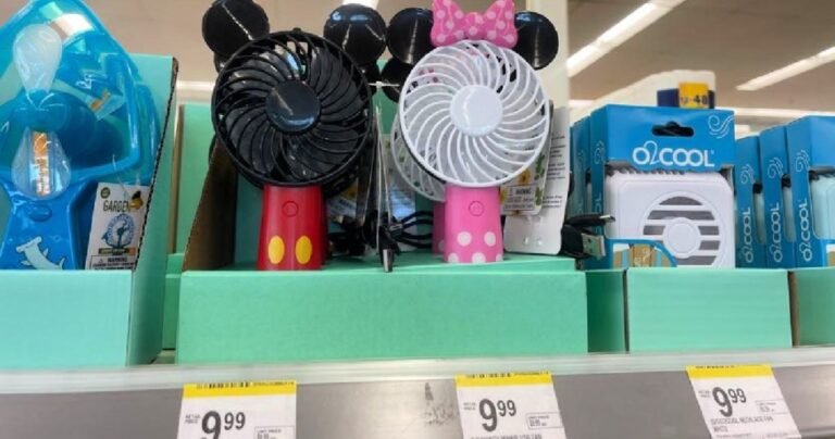 Disney Mickey USB Lighted Fans Just $8.99 at Walgreens (Perfect for Theme Parks!)