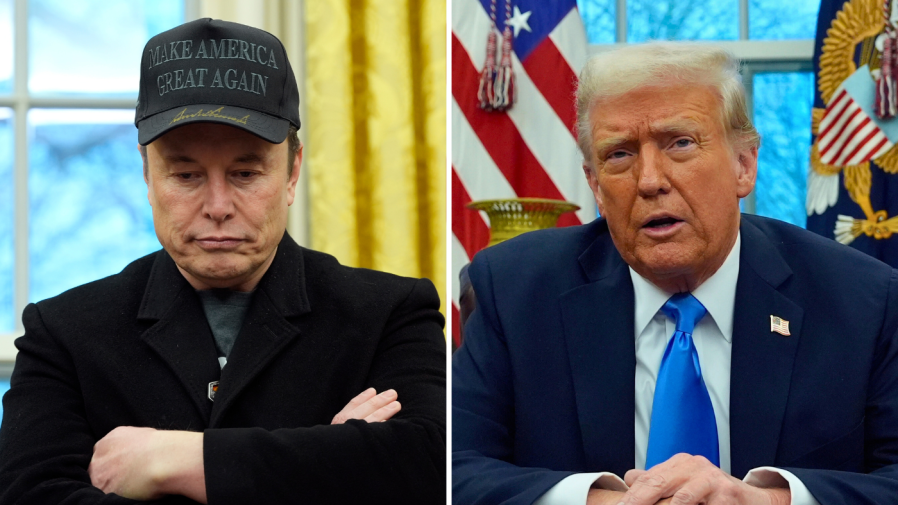 Trump embarks on media tour as Musk feud simmers
