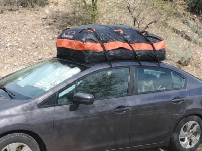 Waterproof Rooftop Cargo Bag Just $28.49 Shipped for Prime Members – No Roof Rack Needed