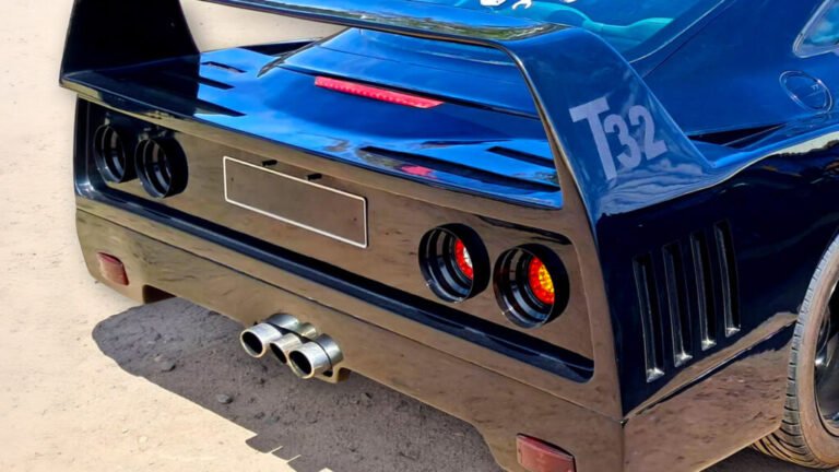 Fake Ferrari F40 Hurts A German Sports Car And Our Eyes