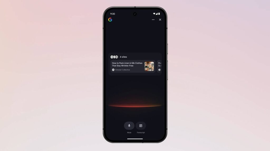 Google Search’s AI Mode gets chatty with its new Search Live feature