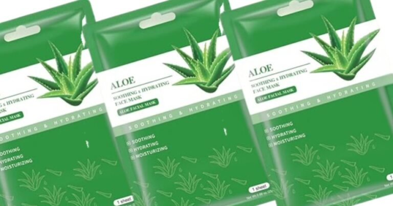 Aloe Vera Face Masks 10-Pack Only $4.49 Shipped on Amazon