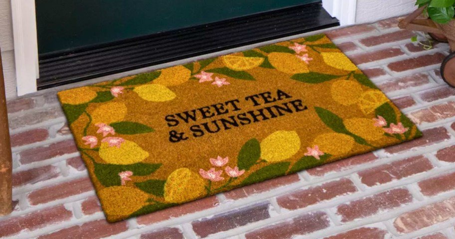 Up to 70% Off Kohl’s Doormats | Summer, Patriotic, & Disney Styles from $8.49!
