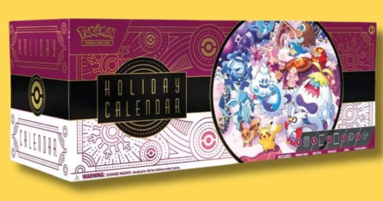 Pre-Order 2025 Pokémon Trading Card Game Holiday Calendar for $49.99 Shipped on Target.com