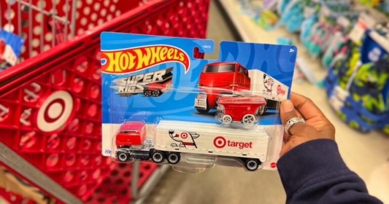 Target Hot Wheels Bullseye’s Big Rig w/ Shopping Cart Toy Just $5