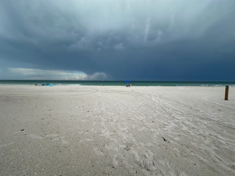'It was sickening to watch': 1 hospitalized after group struck by lightning on Florida beach