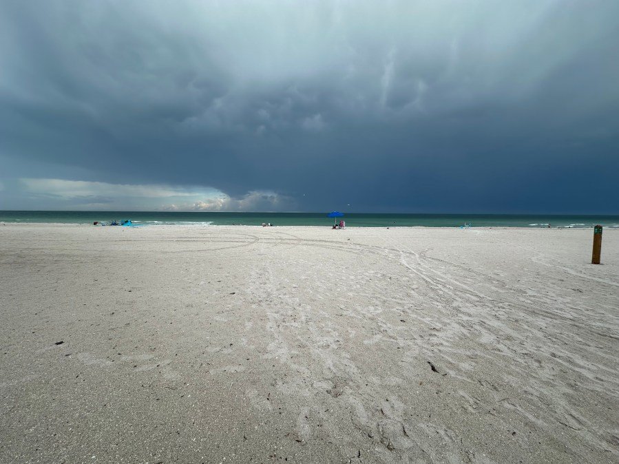 'It was sickening to watch': 1 hospitalized after group struck by lightning on Florida beach
