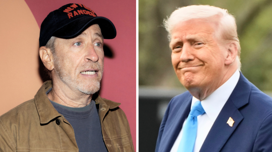 Jon Stewart labels Musk-Trump 'pretend fight'