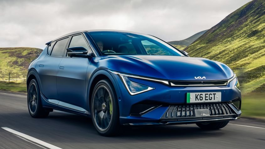 New Kia EV6 GT 2025 UK - pictures