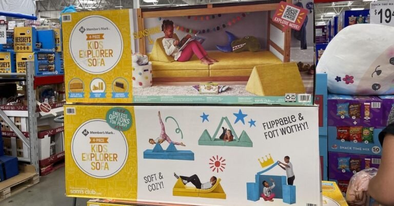 Kids Explorer Sofa Just $89.98 at Sam’s Club (Over $150 Less Than a Nugget Couch!)
