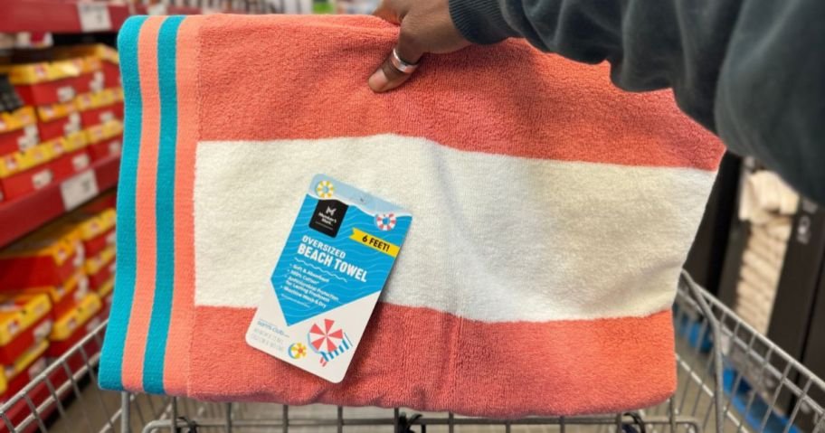 Sam’s Club Oversized Beach Towel 2-Packs Only $19.98 ($9.99 Each)