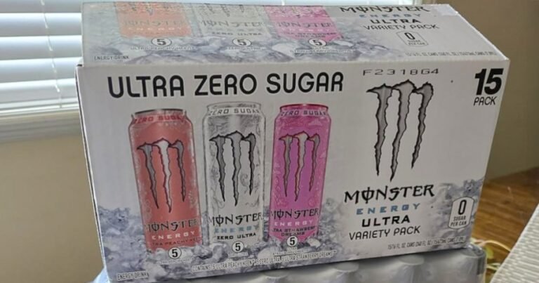 Monster Energy Drink 15-Pack Only $19 Shipped on Amazon (Just $1.28 Per Can)