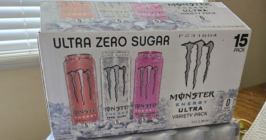 Monster Energy Drink 15-Pack Only $19 Shipped on Amazon (Just $1.28 Per Can)