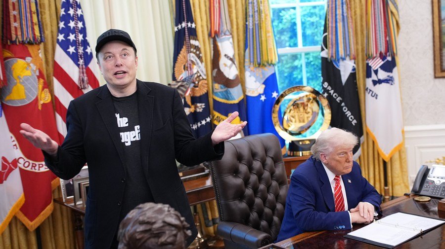 Musk empire faces risks with Trump feud
