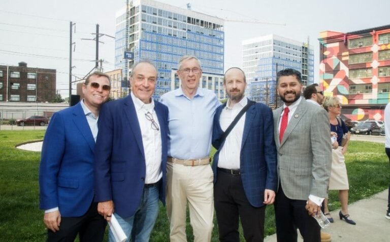 Jersey City Mixed-Use Tops Out First Residential Tower