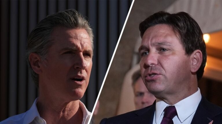 Newsom hits back at DeSantis over offer to send Florida state guard to L.A.