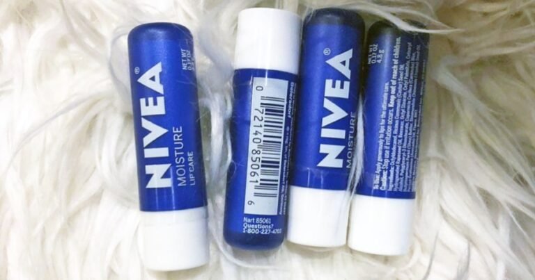 Nivea Lip Balm 4-Pack Just $7 Shipped on Amazon