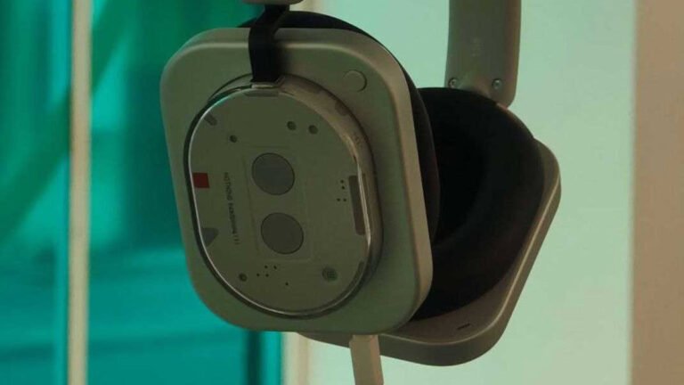 Nothing Headphone 1 images leak, showing a retro-futuristic cassette-inspired look