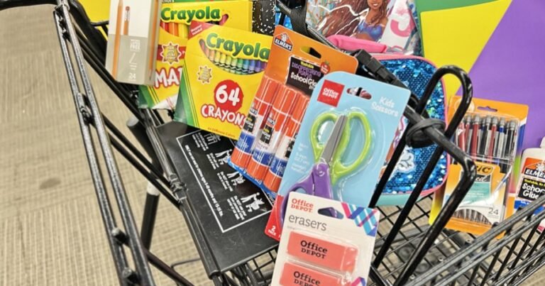 Office Depot School Supplies from 25¢ | Folders, Notebooks, Crayons, Erasers, & More