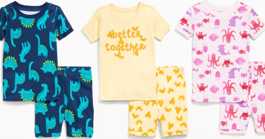 Old Navy Toddler & Baby Pajama Sets Just $6 (So Many Cute Styles!)