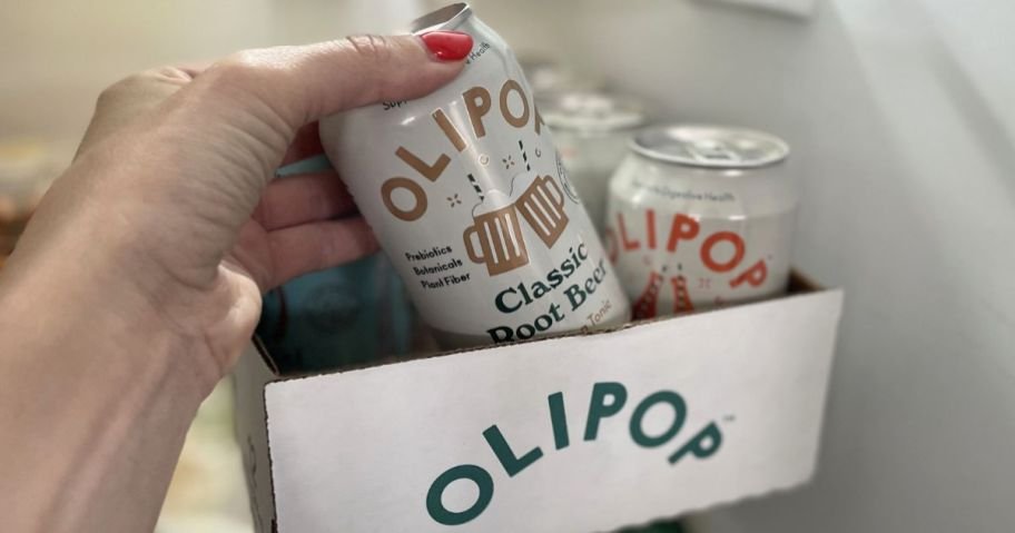 Olipop 15-Count Variety Pack Only $11.49 After Cash Back at Costco (Just 77¢ Per Can)