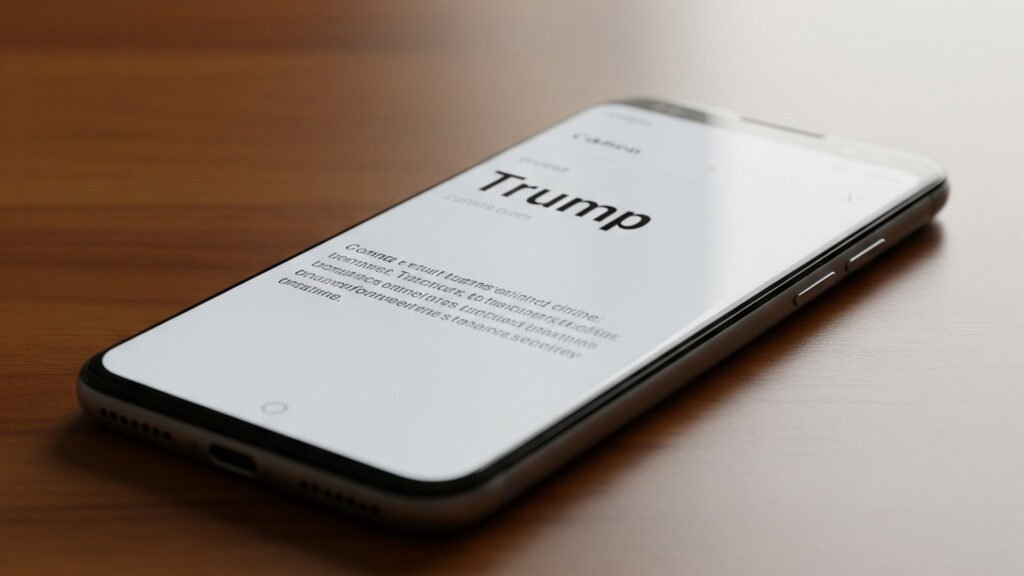 Trump Phone's "Made in America" Promise Is No Longer There