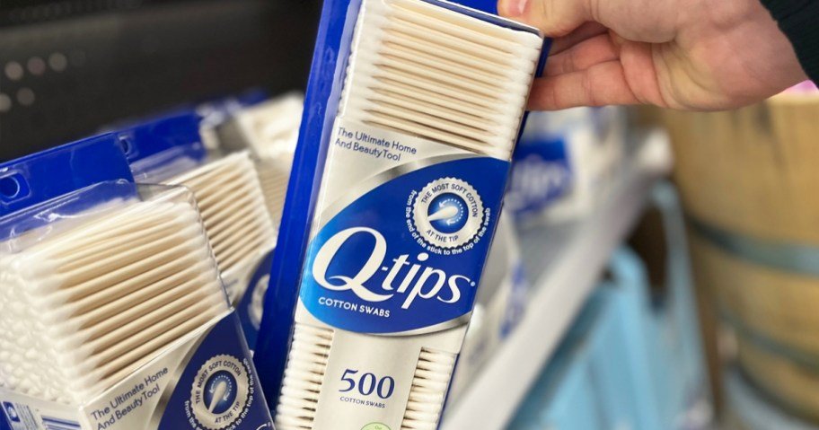 Q-Tips Cotton Swabs 1,000-Count Only $4.65 on Amazon