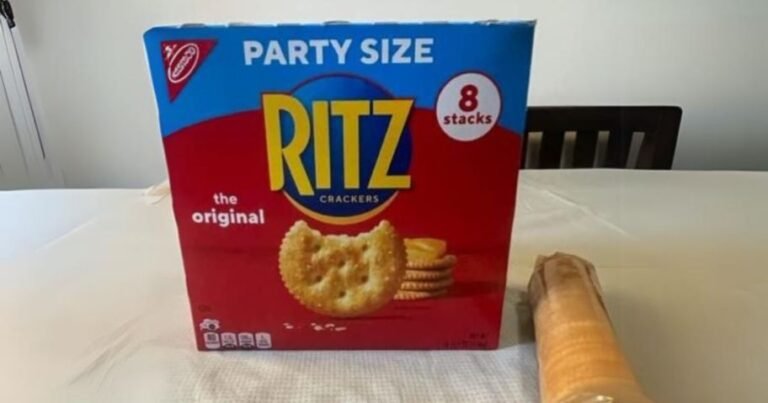 RITZ Crackers Party Size Box w/ 8 Sleeves Just $4 Shipped on Amazon