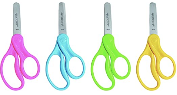 Westcott School Left and Right Handed Kids 5” Scissors (12 pack) only $6.10!
