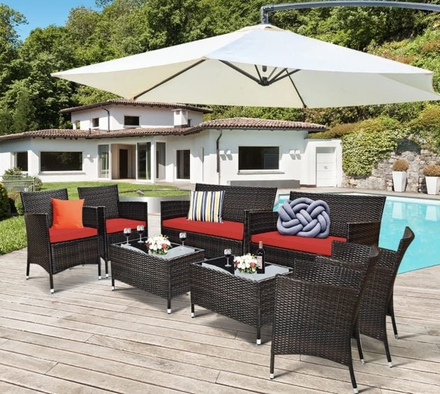 Costway Outdoor Furniture 8-Piece Set only $299 shipped!