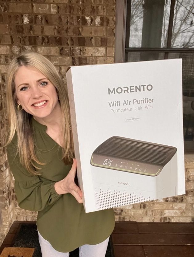 Team Favorite!! MORENTO Smart Air Purifier for Home Large Room only $79.99 shipped (Reg. $160!)