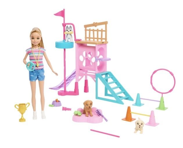 *HOT* Barbie And Stacie to The Rescue Puppy Playground Playset only $9!